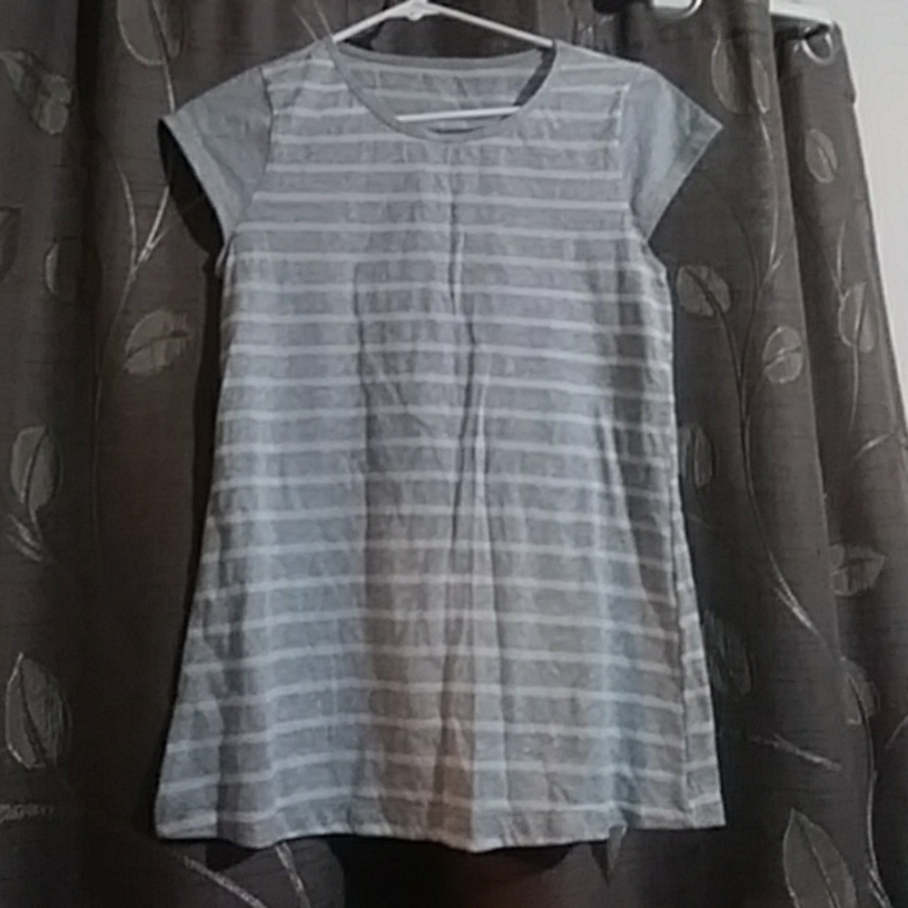 Gray and white
